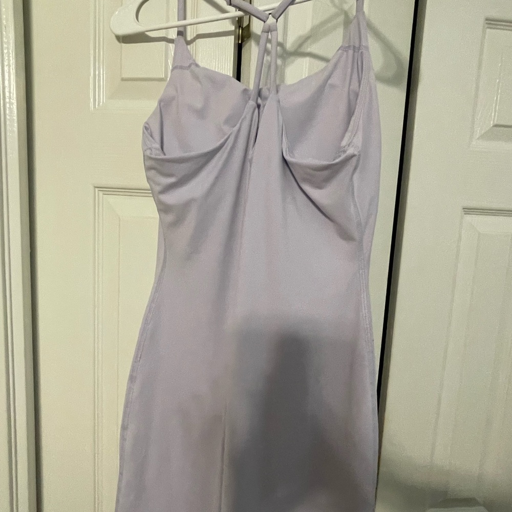 Athletic Lavender Spaghetti Strap Dress